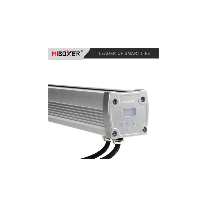 Produto de Barra Linear de Parede LED RGB+CCT DMX 72W IP66 1000mm MiBoxer