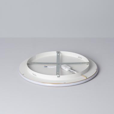 Produto de Plafón LED 36W Circular Metal Ø500 mm CCT Seleccionável Allharo