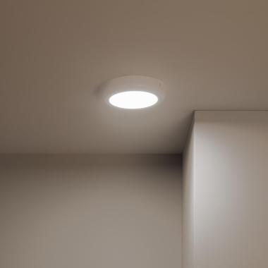 Producto de Plafón LED 12W Circular Metal Ø180 mm Design White 