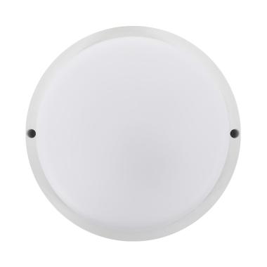 Producto de Plafón LED 25W Circular para Exterior Ø175 mm IP65 con Detector de Movimiento Hublot White