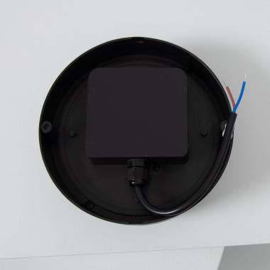 Produto de Plafon LED 15W Circular para Exterior Ø155 mm IP65  Hublot Black