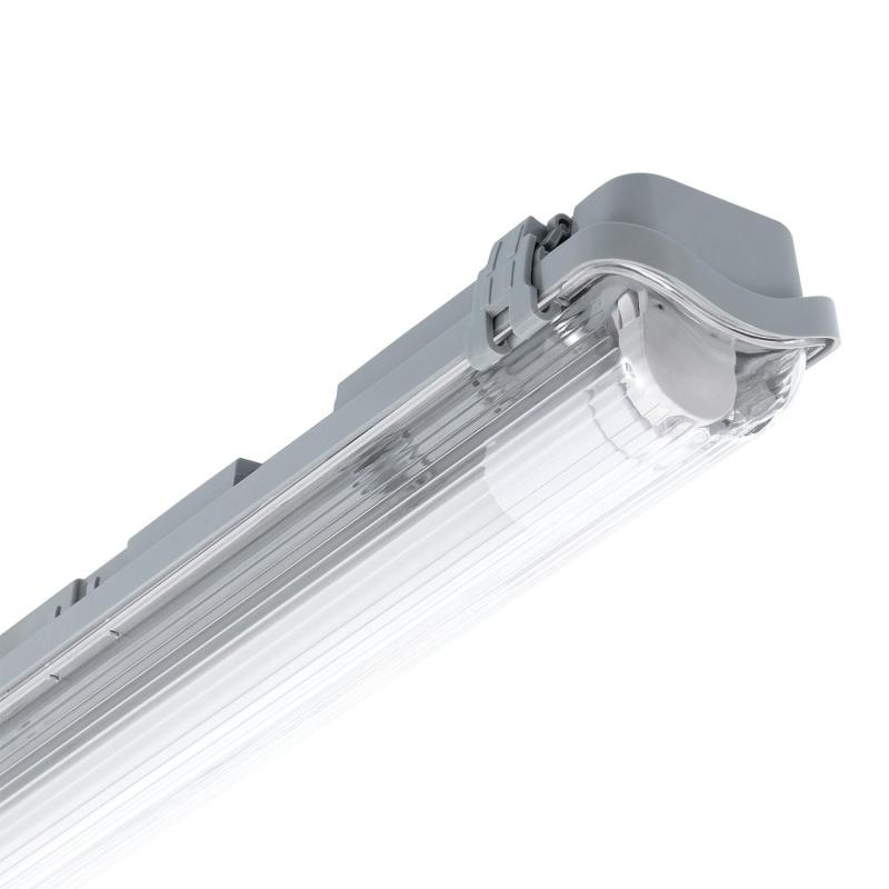 Producto de Pantalla Estanca Slim para Tubo LED 150 cm IP65 Conexión un Lateral