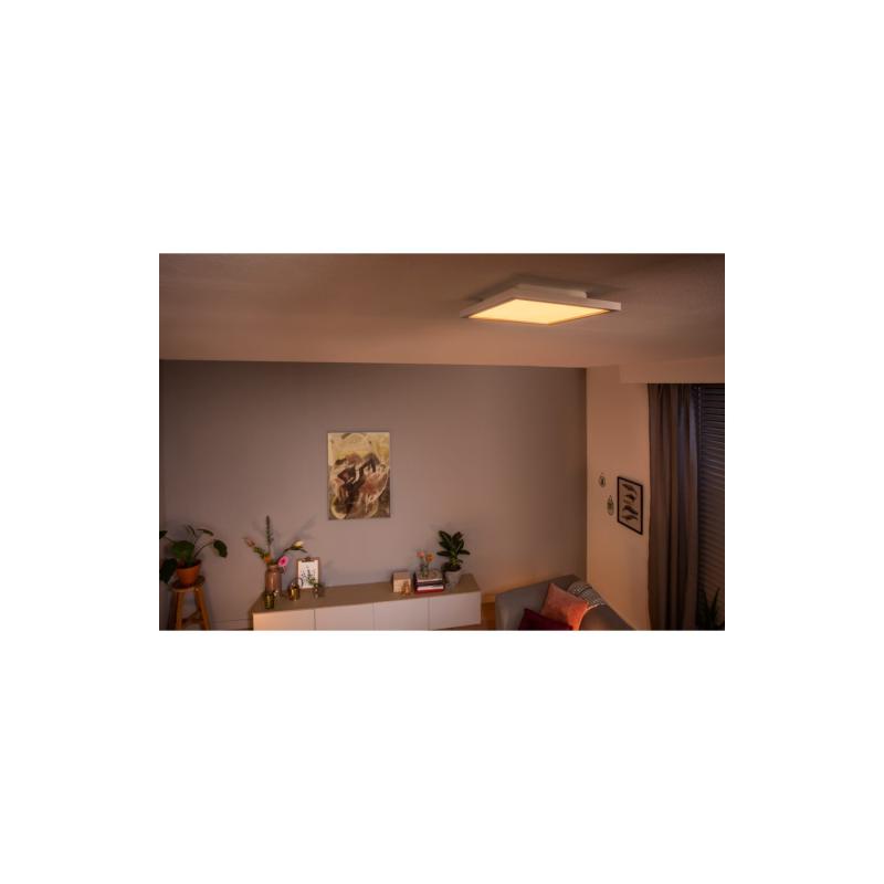 Produto de Plafón LED White Ambiance 46.5W Quadrado PHILIPS Hue Aurelle 