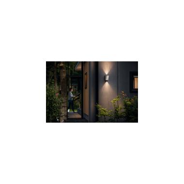 Producto de Aplique de Pared Exterior LED Doble Iluminación Regulable 2x4.5W PHILIPS Cistus