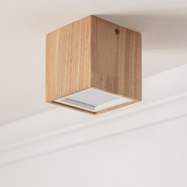 Producto de Aplique de Techo LED 6W de Madera Sigurd