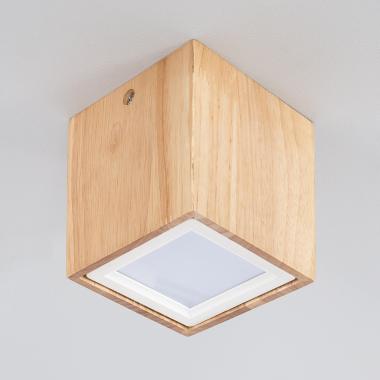 Producto de Aplique de Techo LED 6W de Madera Sigurd