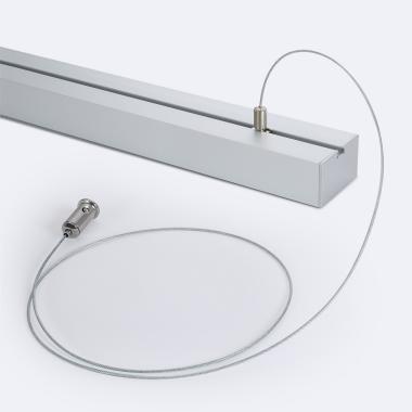 Producto de Perfil Aluminio de Gran Tamaño, Colgante Para Tira LED hasta 45 mm