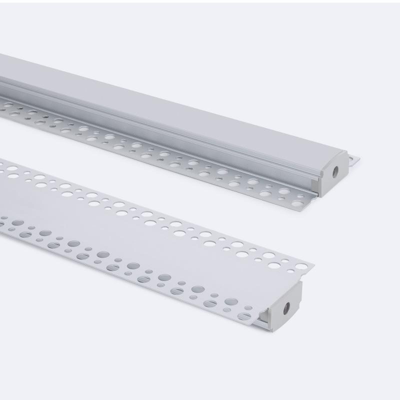 Producto de Perfil Aluminio Integración en Escayola/Pladur para Tira LED hasta 20 mm