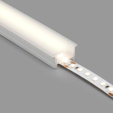 Producto de Tubo de Silicona Flex Empotrable Para Tira LED de hasta 15 mm
