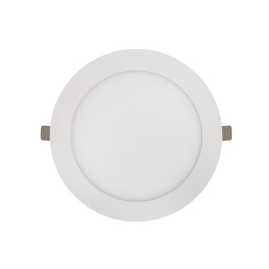 Producto de Placa LED 18W CCT Seleccionable Circular Corte Ajustable Ø75-210 mm con Marco Aluminio