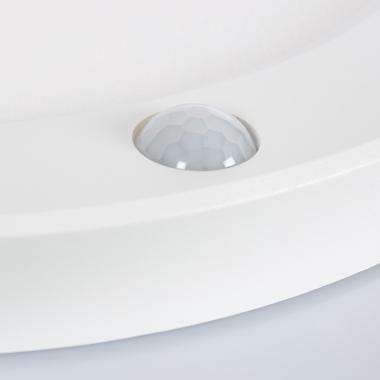 Produto de Placa LED 18W CCT Selecionável Circular Slim Surface com Sensor de Movimiento Corte Ajustável Ø75-205 mm
