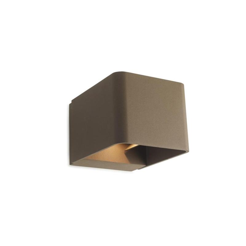 Producto de Aplique LED Wilson Square 9W IP65 LEDS-C4 05-9683-14-CL 