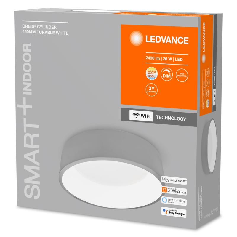 Produto de Aplique de Teto LED 26W Smart+ WiFi ORBIS LEDVANCE 4058075486584