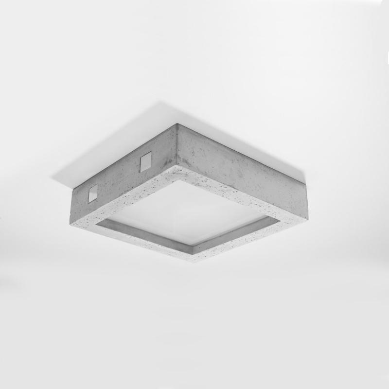 Produto de Plafón de Teto LED Riza Betão SOLLUX