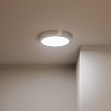 Producto de Plafón LED 18W Circular Metal Ø220 mm Design Silver