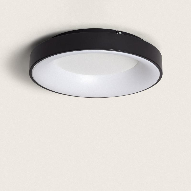 Produto de Plafon LED 40W Circular Metal Ø470 mm CCT Selecionável Jacob