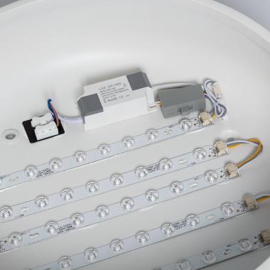 Produto de Plafon LED 24W Metal Ø350 mm CCT Seleccionável Eyelight