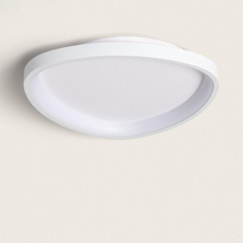 Produto de Plafon LED 20W Oval Metal Ø420 mm CCT Selecionável Owen