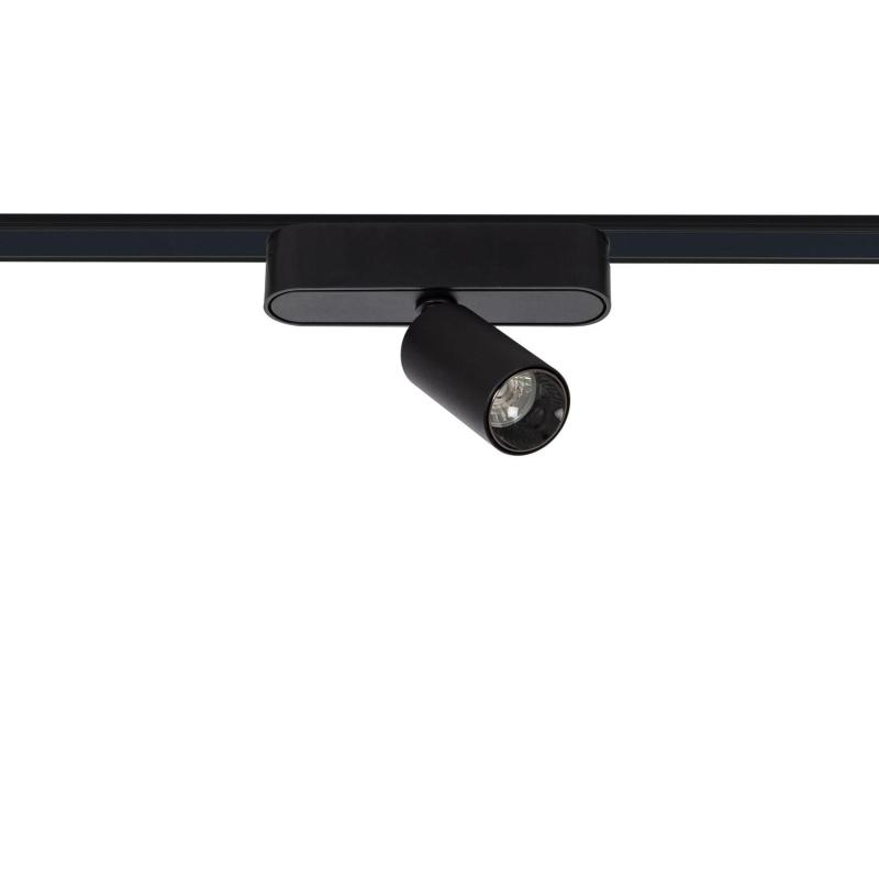 Produto de Foco Carril LED Magnético Monofásico 25mm Super Slim 5W 48V CRI90 Preto UGR16