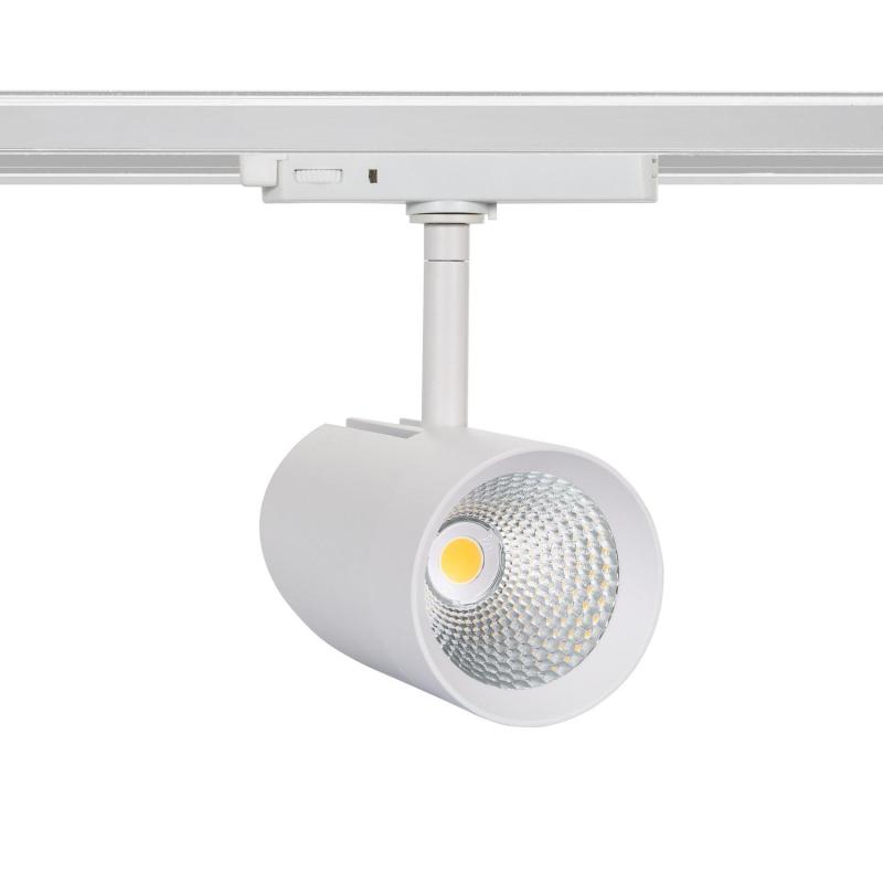 Produto de Foco LED Fuji Branco 30W para Carril Trifásico