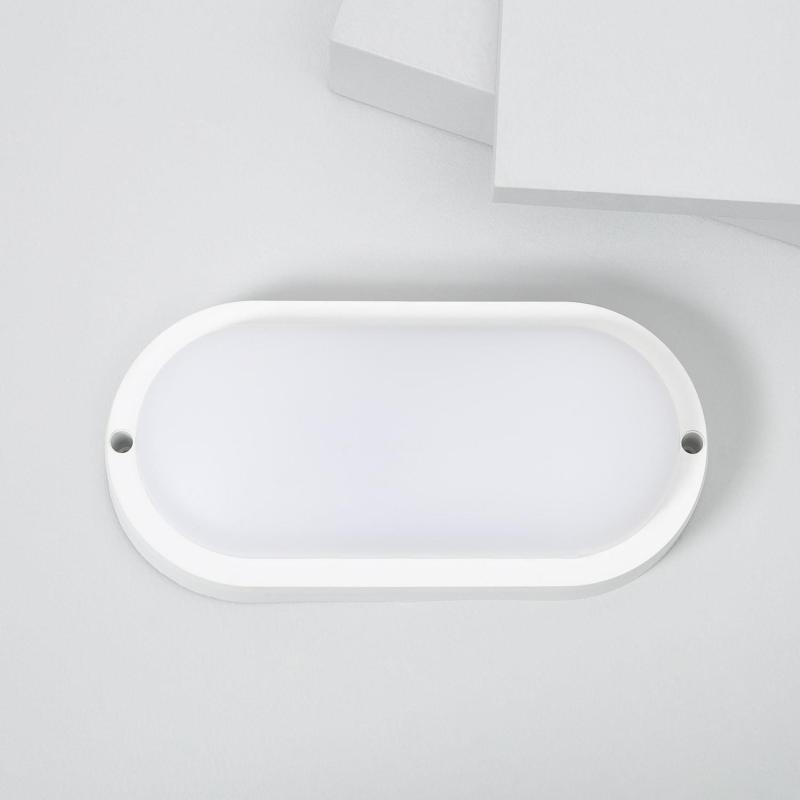 Produto de Plafon LED 25W Oval Exterior 96x198 mm IP65 Hublot White