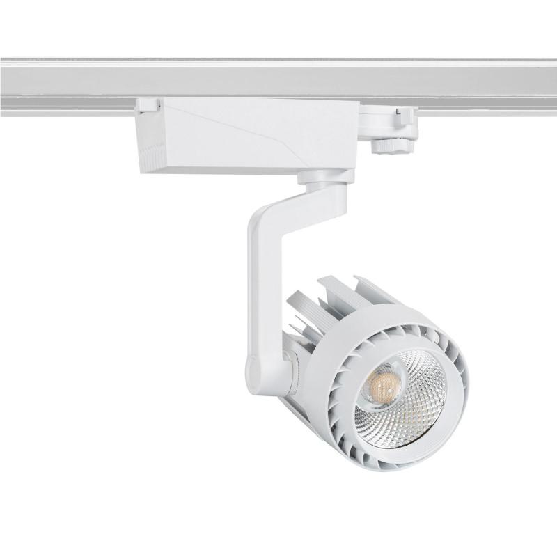 Produto de Foco LED Dora 30W Branco para Carril Trifásico