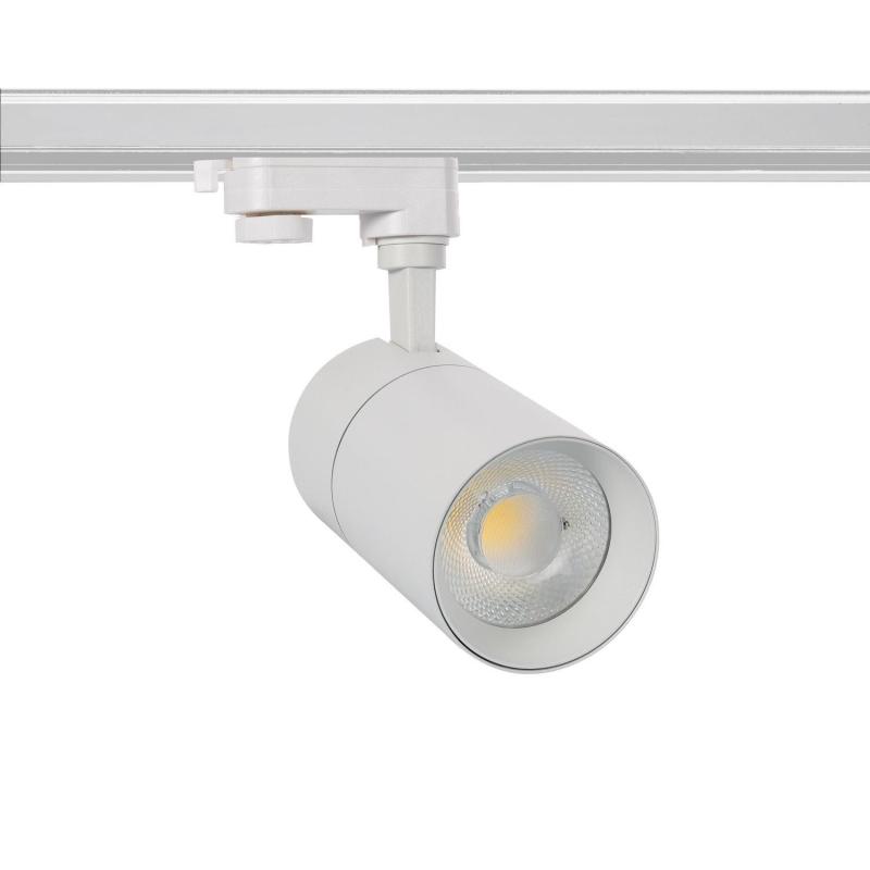 Producto de Foco Carril LED Trifásico 30W Regulable New Mallet Blanco No Flicker UGR15