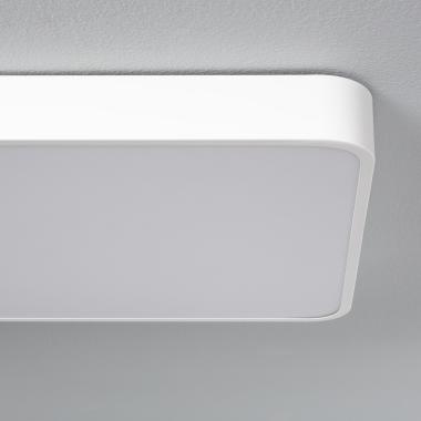 Produto de Plafón LED 40W Retangular Metal 600x400 mm CCT Selecionável Hidria