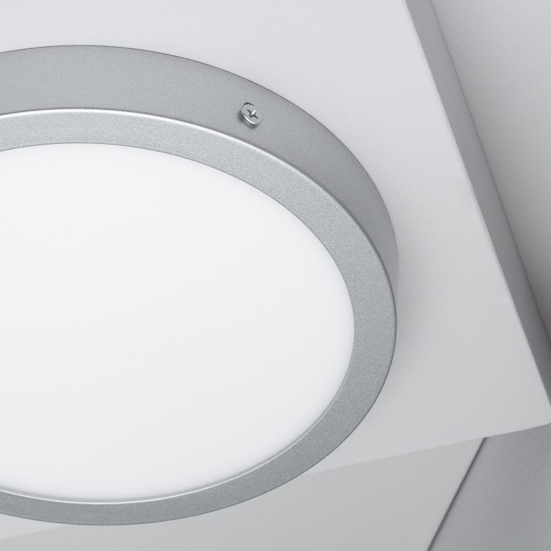 Producto de Plafón LED 18W Circular Aluminio Ø210 mm Slim CCT Seleccionable Galán SwitchDimm