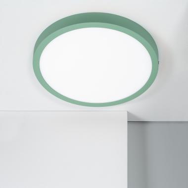 Producto de Plafón LED 24W Circular Aluminio Ø280 mm Slim CCT Seleccionable Galán SwitchDimm