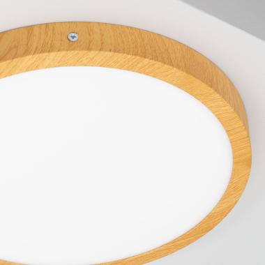 Produto de Plafon LED 24W Circular Alumínio Ø280 mm Slim CCT Selecionável Galán SwitchDimm