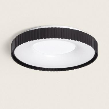 Plafón LED 24W Circular Metal CCT Selecionável Guerin