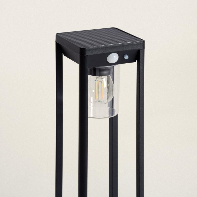 Produto de Baliza de Pé Exterior Solar LED 2W 40cm Alumínio com Sensor de Movimento Devah