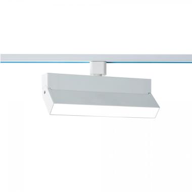 Produto de Foco Carril Linear LED Trifásico 24W Regulável TRIAC CCT Selecionável No Flicker Elegant Branco