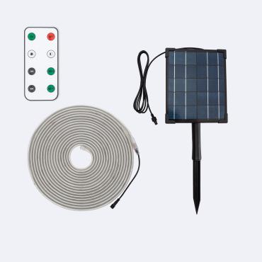 Fita LED Exterior Solar 24V DC SMD2835 60 LED/m 10m IP65 Largura 12 mm Corte 100 cm Branco quente