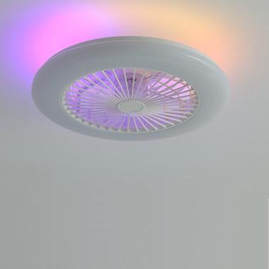 Ventoinha de Teto LED SMART WIFI RGB+W Zante Ø 50cm