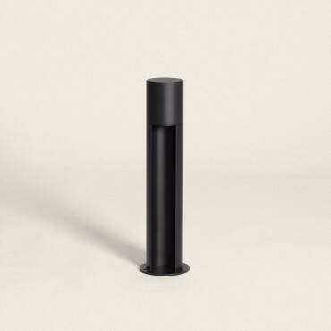 Baliza de Pé Exterior Alumínio 40cm Nervik Preto