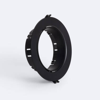 Aro Downlight Empotrable Circular Direccionable para Bombilla LED GU10 AR111 Corte Ø135 mm