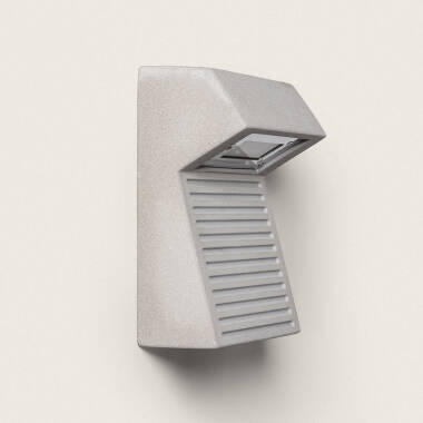 Aplique de Parede Exterior LED 8W Cimento Sealy