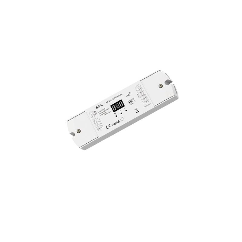 Producto de Controlador Regulador Tira LED RGB/RGBW Digital SPI compatible con Pulsador y Mando RF