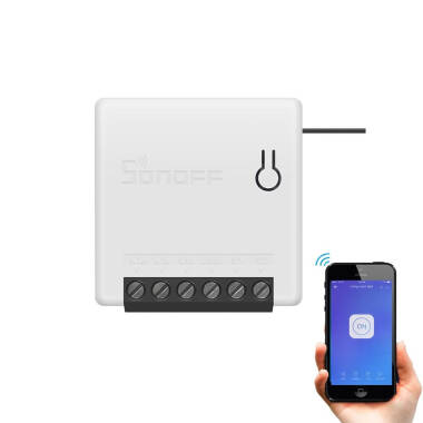 Product Interruptor WiFi Compatible con Interruptor Convencional SONOFF Mini R2 10A