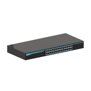 Switch 24 puertos 10/100/1000 Mbps (montable en Rack 19") OPENETICS 21241