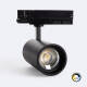 Producto de Foco Carril LED Trifásico 40W Marí CCT Negro