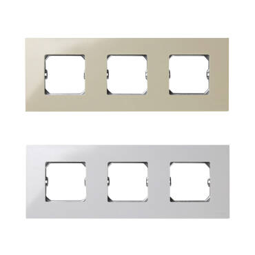 Moldura 3 Elementos SIMON 27 Play 2700630 Branco