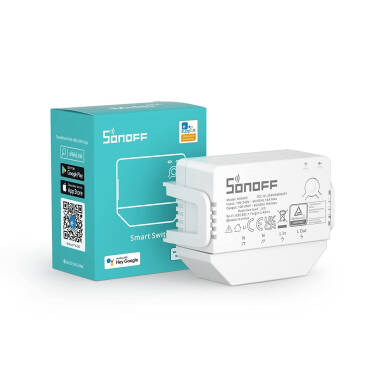 Produto de Interruptor WiFi Compatível com Interruptor Convencional SONOFF Mini R3 16A