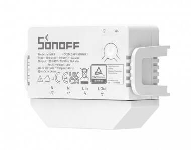 Producto de Interruptor WiFi Compatible con Interruptor Convencional SONOFF Mini R3 16A