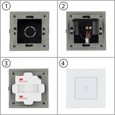 Producto de Interruptor WiFi Táctil Simple Modern