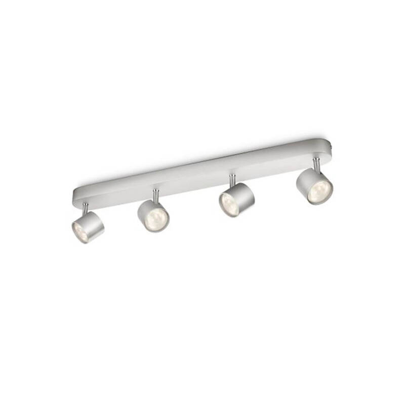 Producto de Lámpara de Techo LED Regulable con Cuatro Focos 4x4.5W PHILIPS Star