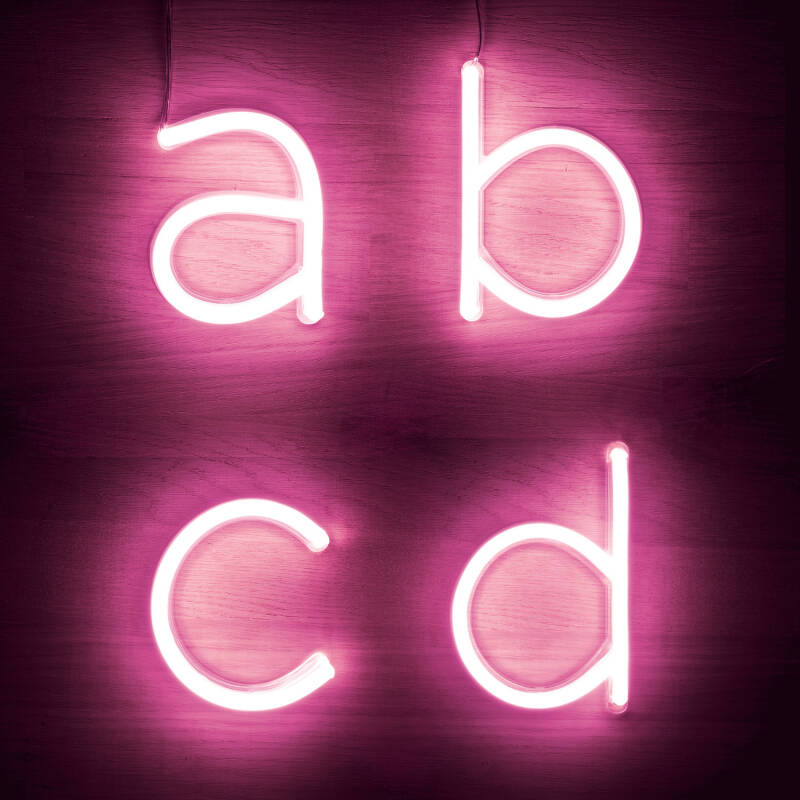 Produto de Letras Neon LED Rosa