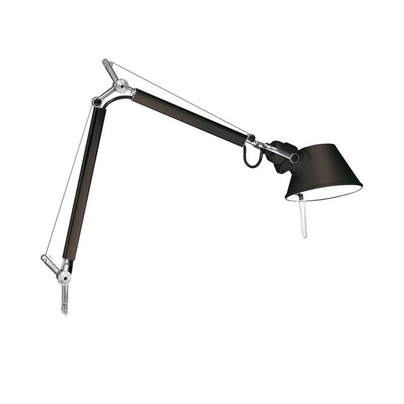 Producto de Lámpara de Mesa Tolomeo Micro con Pinza Blanco Brillo ARTEMIDE